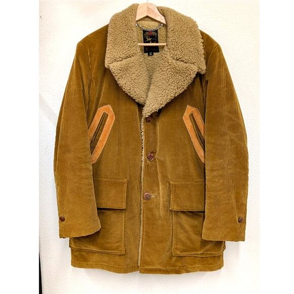 Sir Jac Corduroy Sherpa Lined Jacket - Picture 1 of 5